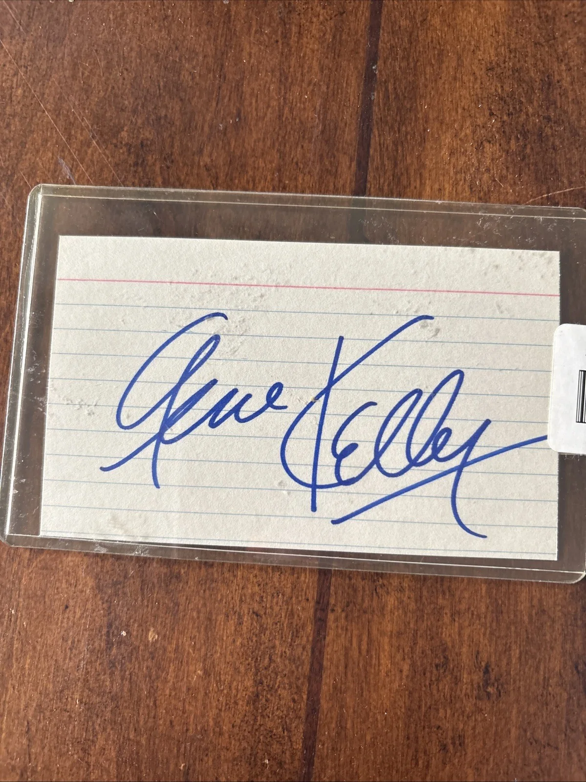 Gene Kelly — Gene Kelly autographed Index Card 3x5, image 3