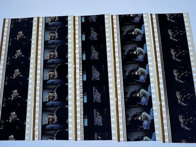 Scrooged 35mm Film Cells Strips - 5 Strips of 5 Cells FREE P&P, изображение 3