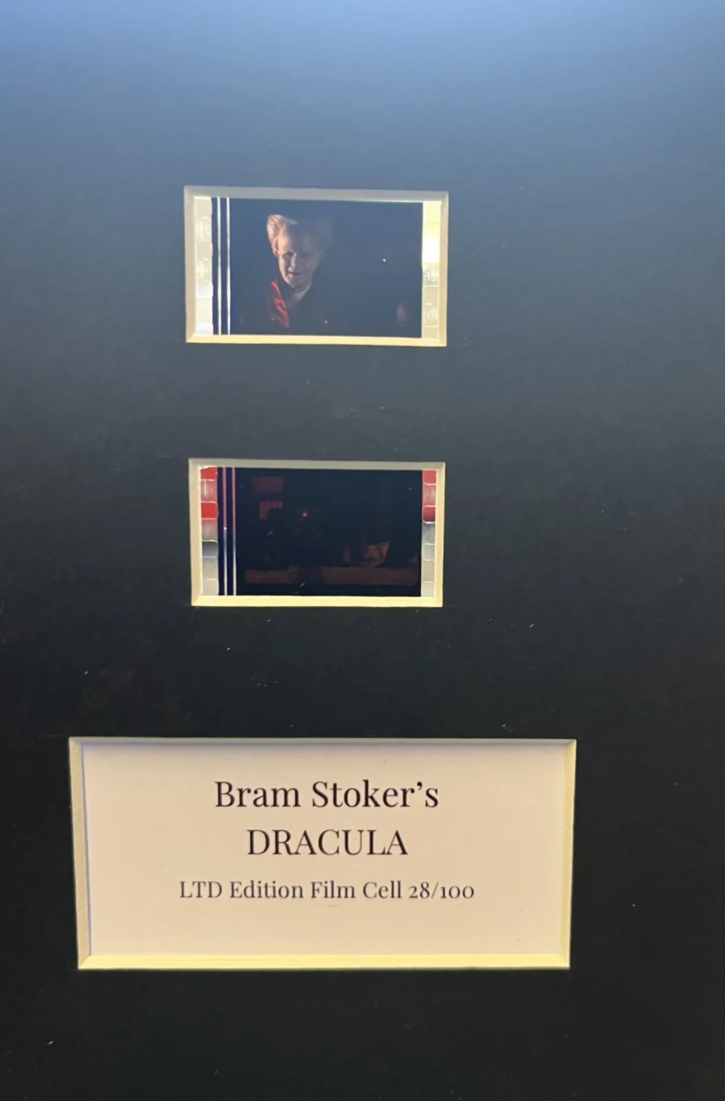 BRAM STOKERS DRACULA. 35mm Film Cell Mounted Display, image 3