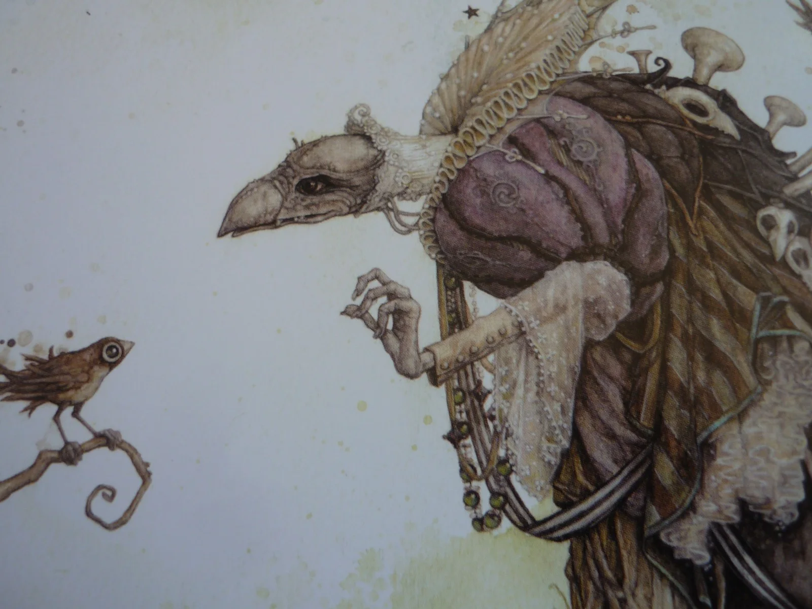 Framed mounted a4 Poster Film dark crystal hello mr skeksis, image 2