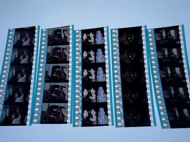 Shutter 35mm Film Cells Strips - 5 Strips of 5 Cells FREE P&P, изображение 2