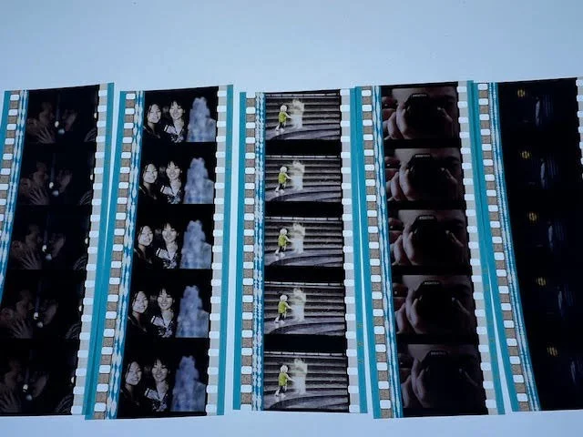 Shutter 35mm Film Cells Strips - 5 Strips of 5 Cells FREE P&P, изображение 3