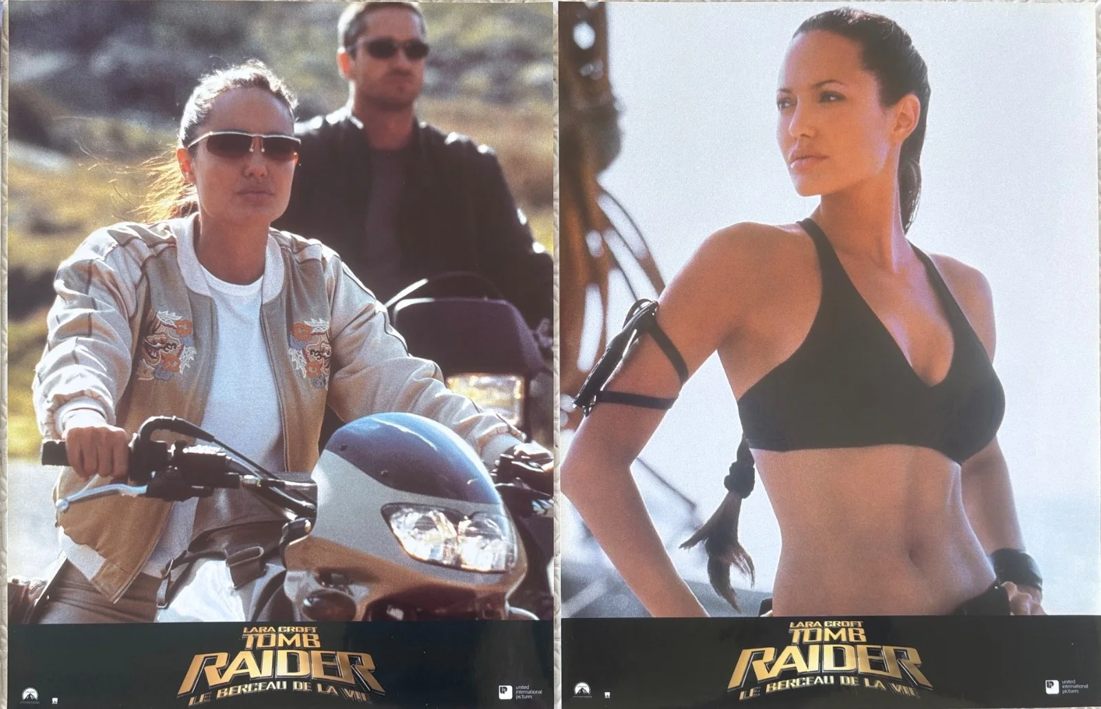 Lara Croft Tomb Raider set of 12 Original 2003 French Lobby Cards with envelope, изображение 4