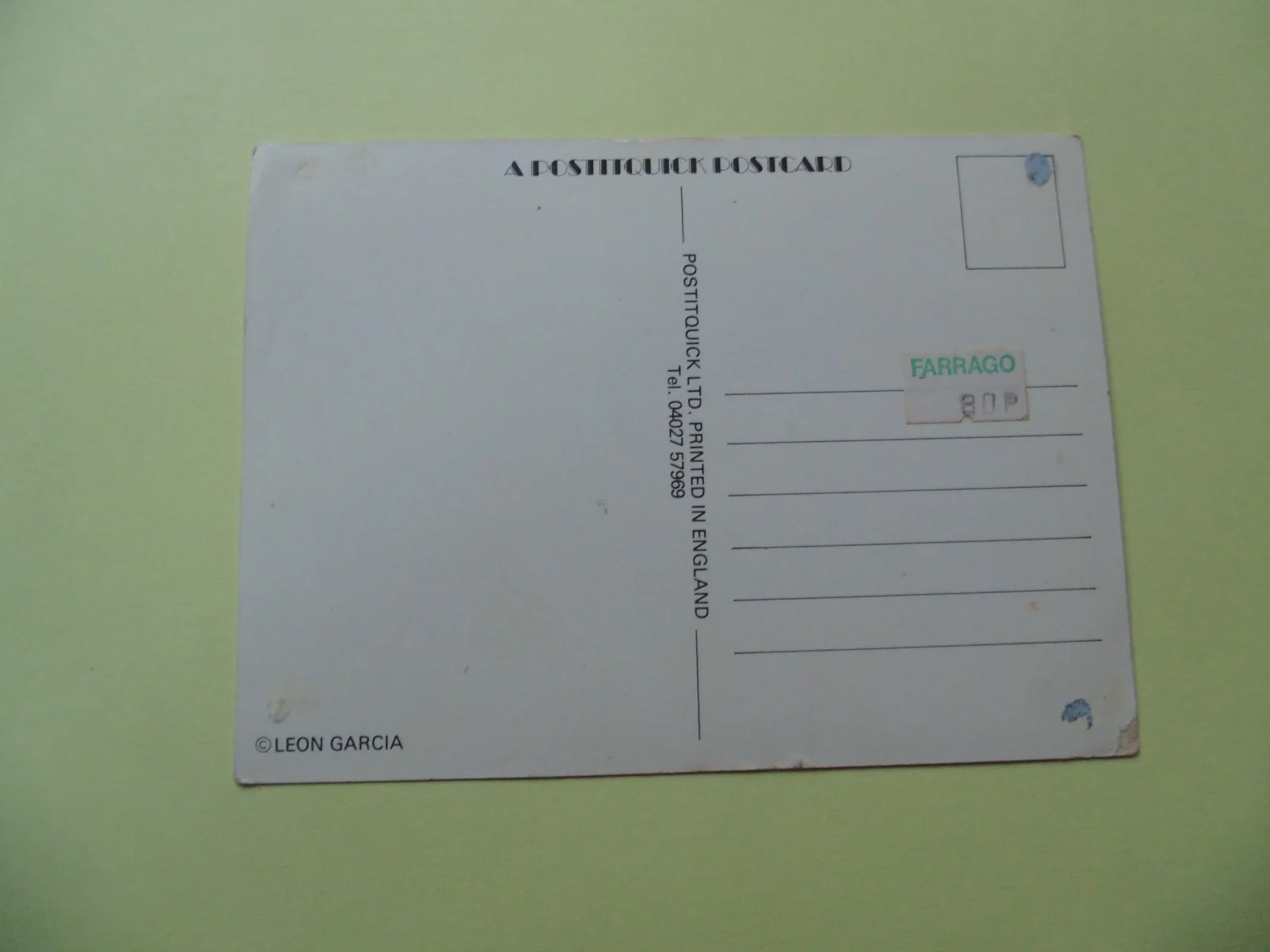 Clint Eastwood - A Postitquick Postcard, image 2