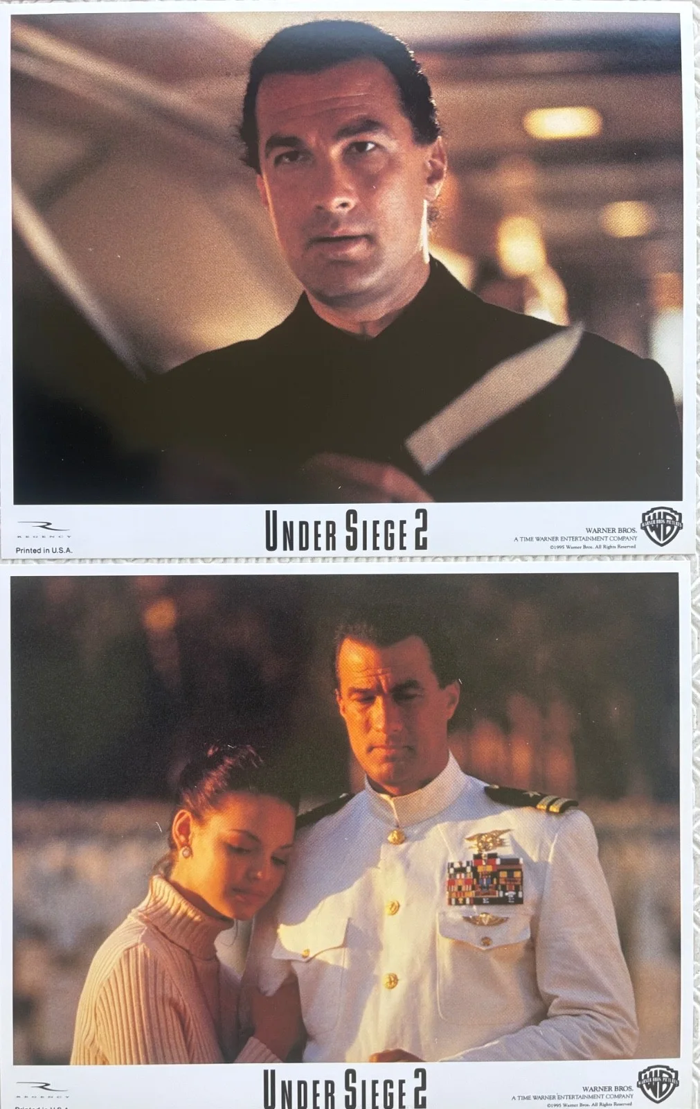 Under Siege 2 set of 8 Original 1995 FOH Lobby Cards Steven Seagal, изображение 2