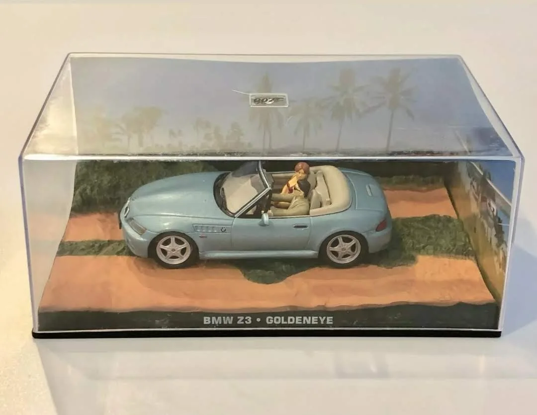 JAMES BOND 007 GOLDENEYE CAR CHASE MOVIE SCENE DISPLAY DIORAMA 1:43 SCALE, изображение 4