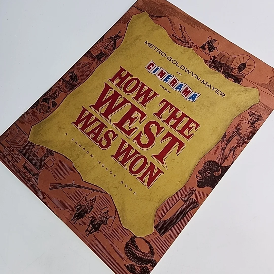How the West Was Won Metro Goldwyn Mayer 1962 Paperback Book, изображение 2