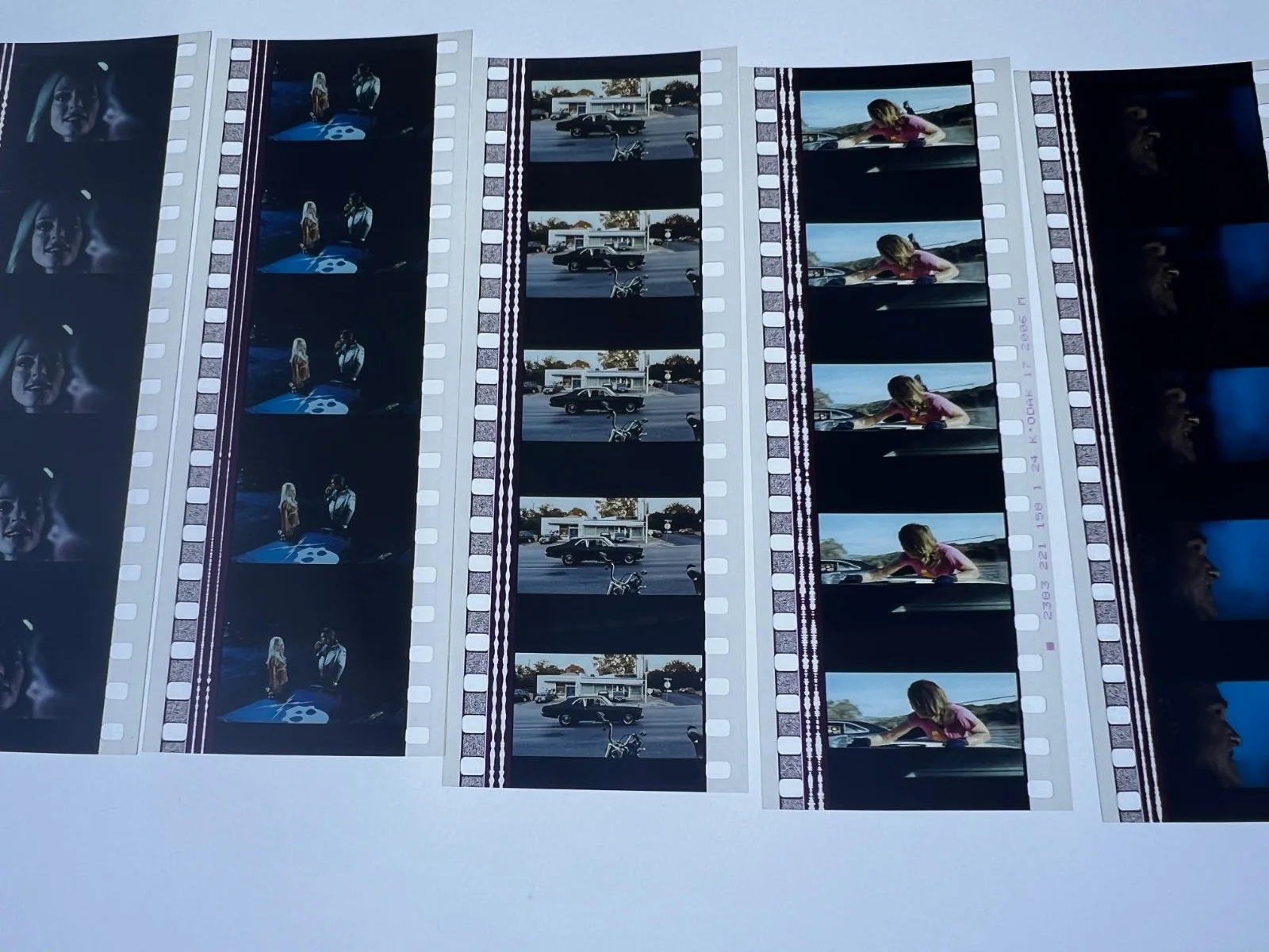 Death Proof 35mm Film Cells Strips - 5 Strips of 5 Cells FREE P&P, изображение 3