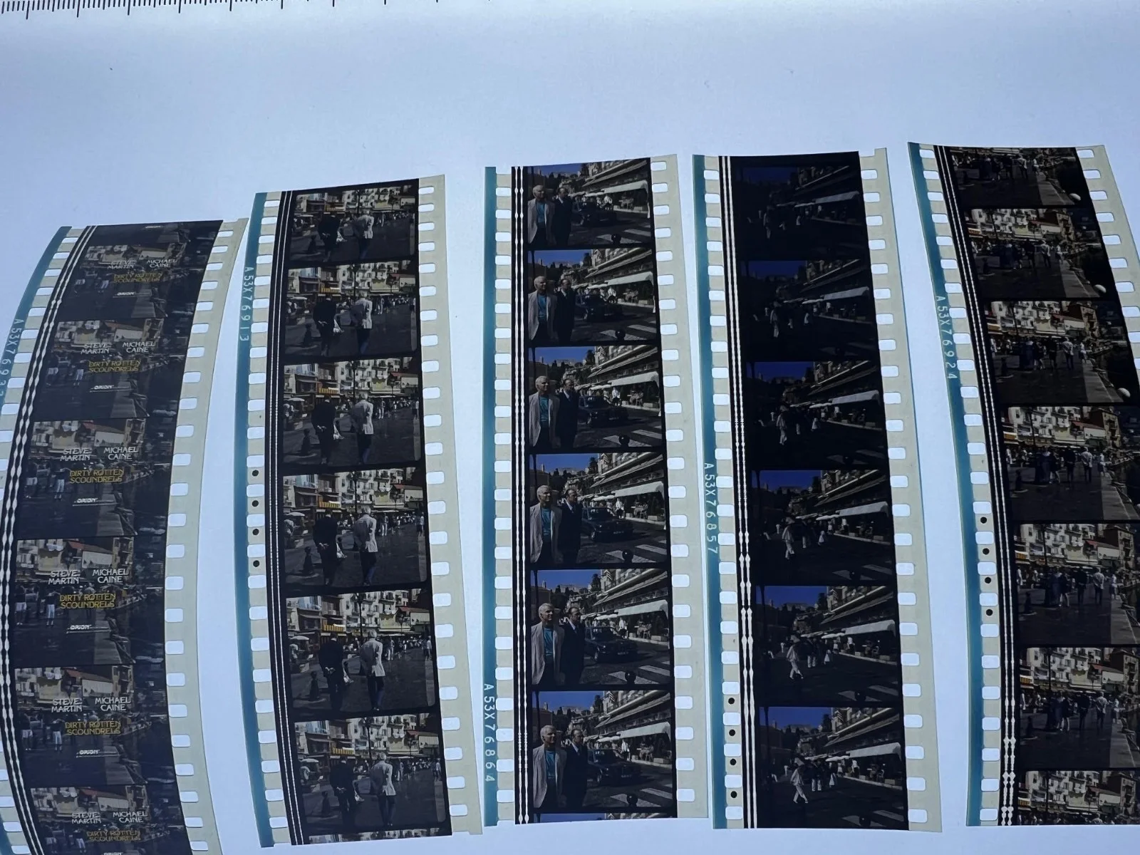 Dirty Rotten Scoundrels 35mm Film Cells Strips - 5 Strips of 5 Cells FREE P&P, изображение 2