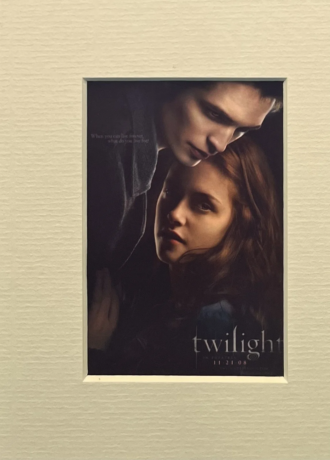 TWILIGHT The Movie. 35mm Film Cell Mounted Display, изображение 2