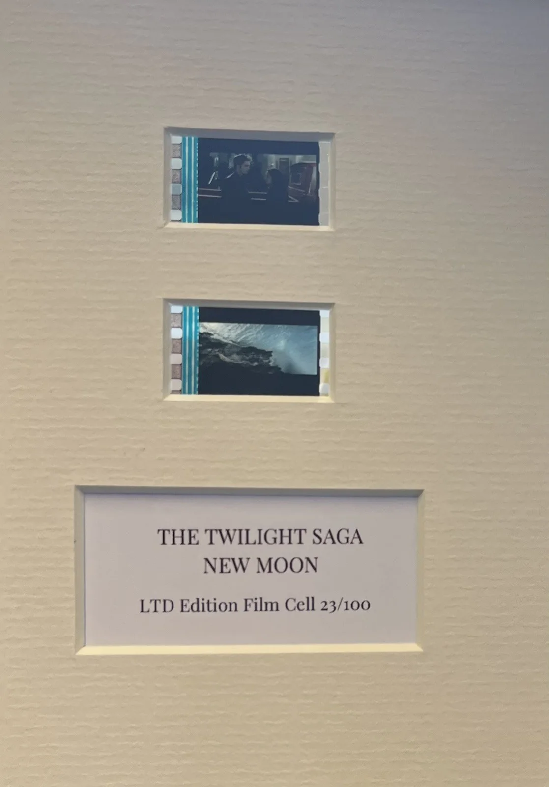 THE TWILIGHT SAGA. NEW MOON. 35mm Film Cell Mounted Display, image 3
