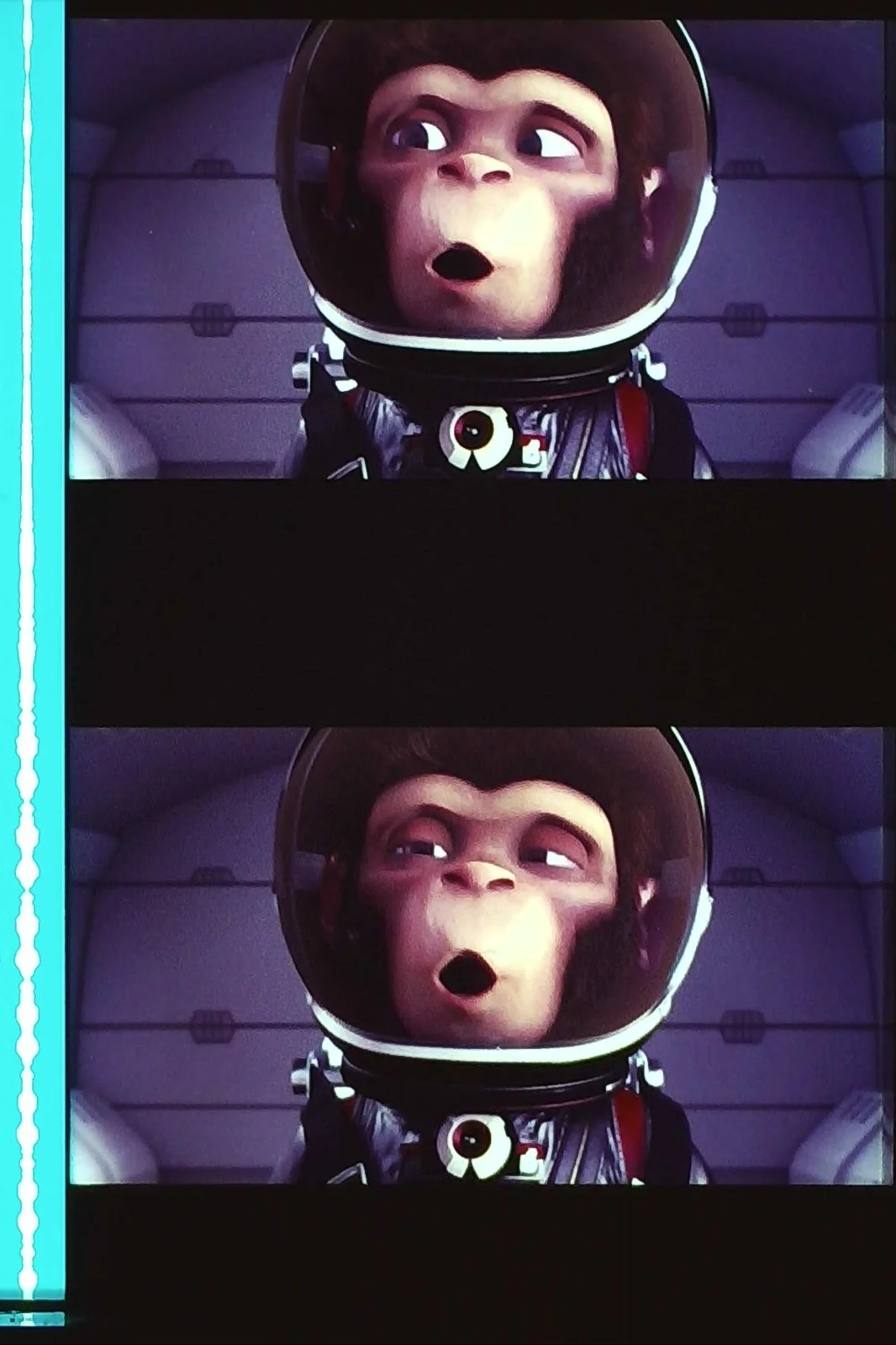 Space Chimps 35mm Film Cells Strips - 5 Strips of 5 Cells FREE P&P, изображение 3