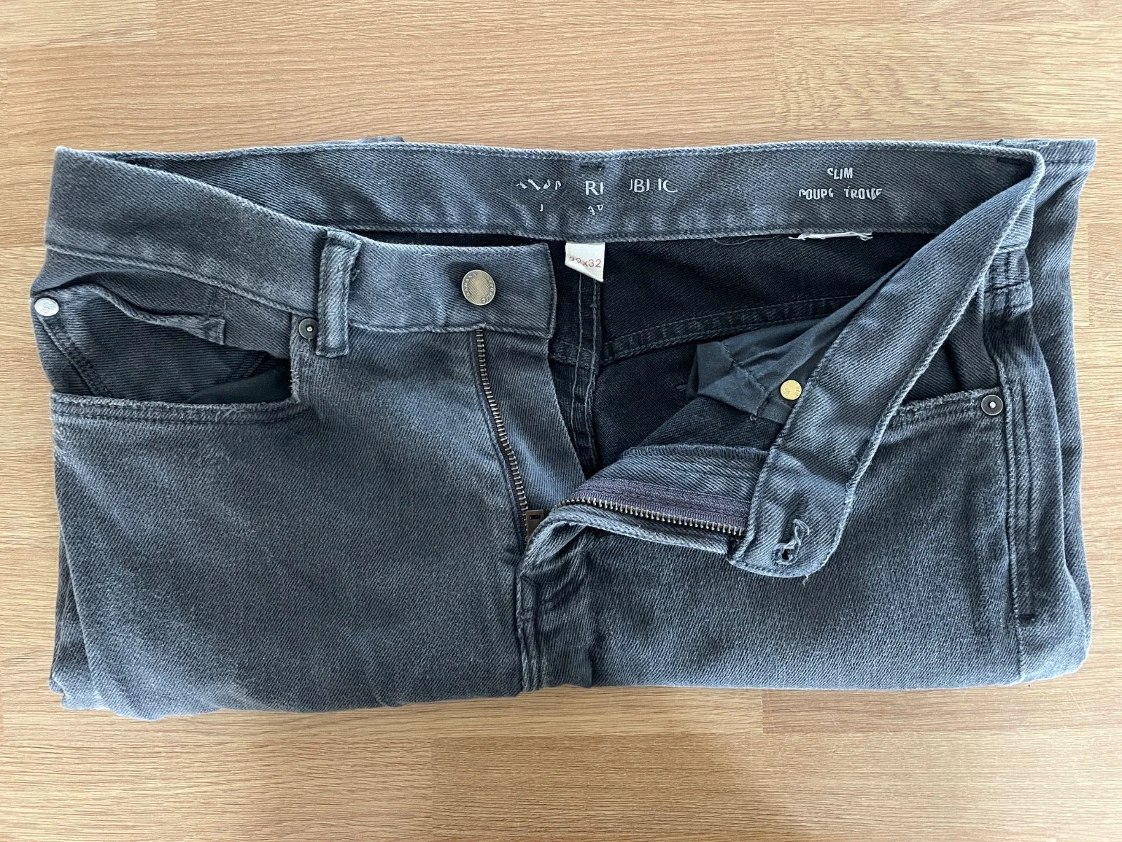 Code 8 Movie Prop - Connor's Grey Jeans, image 4