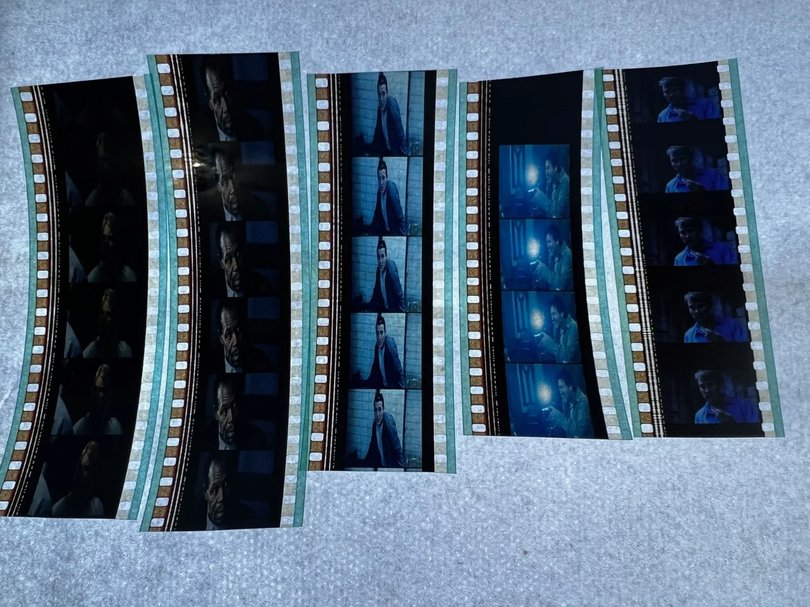 Saw 35mm Film Cells Strips - 5 Strips of 5 Cells FREE P&P, изображение 2