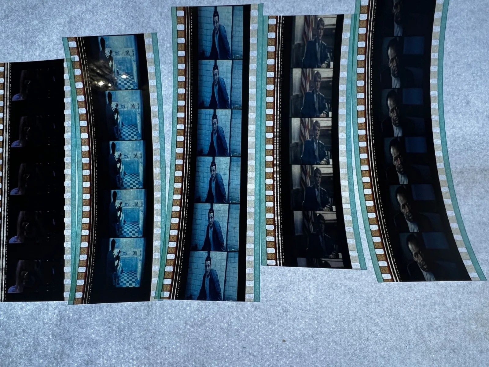 Saw 35mm Film Cells Strips - 5 Strips of 5 Cells FREE P&P, изображение 3