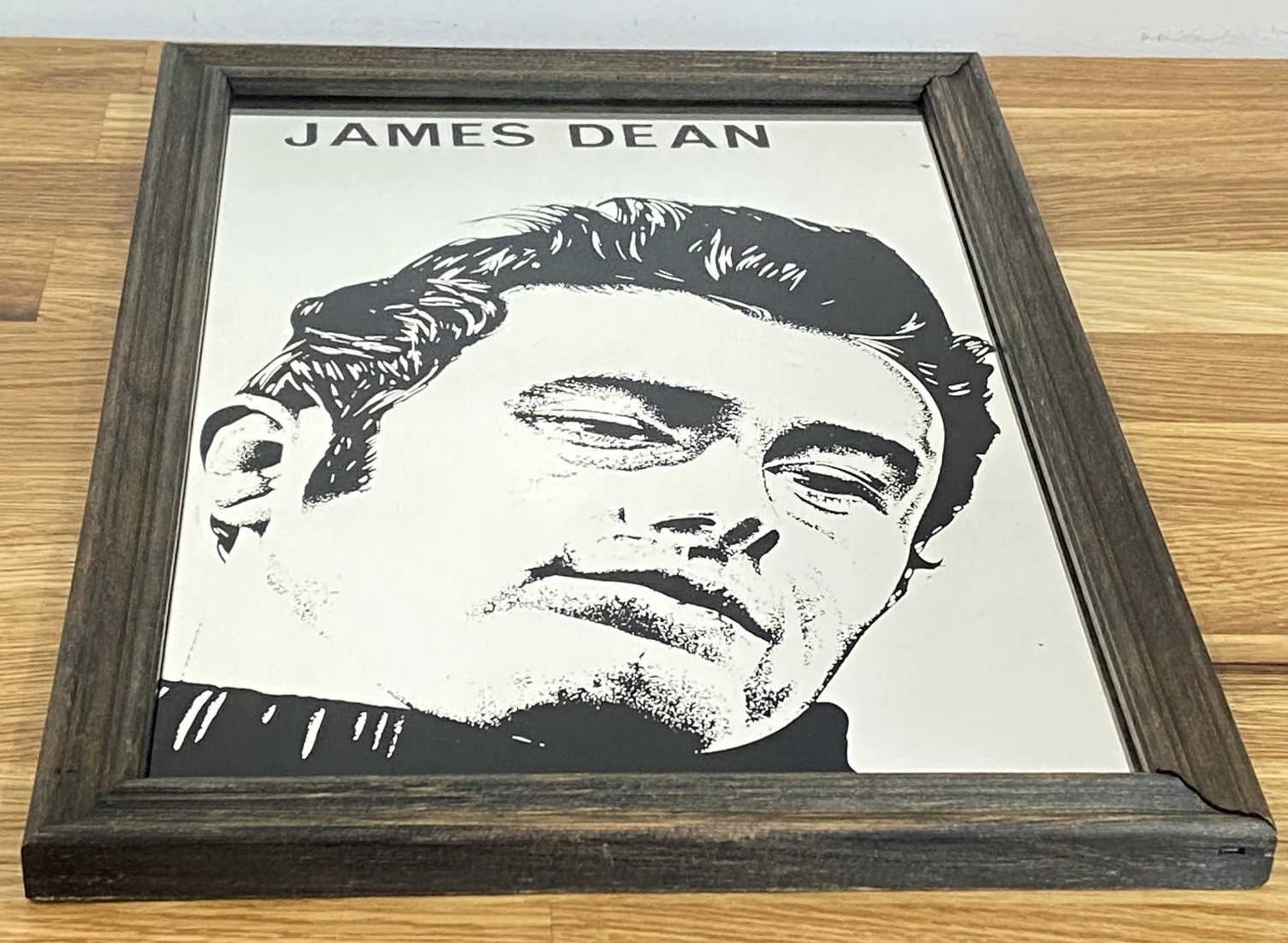James Dean Picture Mirror Movie Film Icon Hollywood Americana Nostalgia 13”x9”, изображение 2