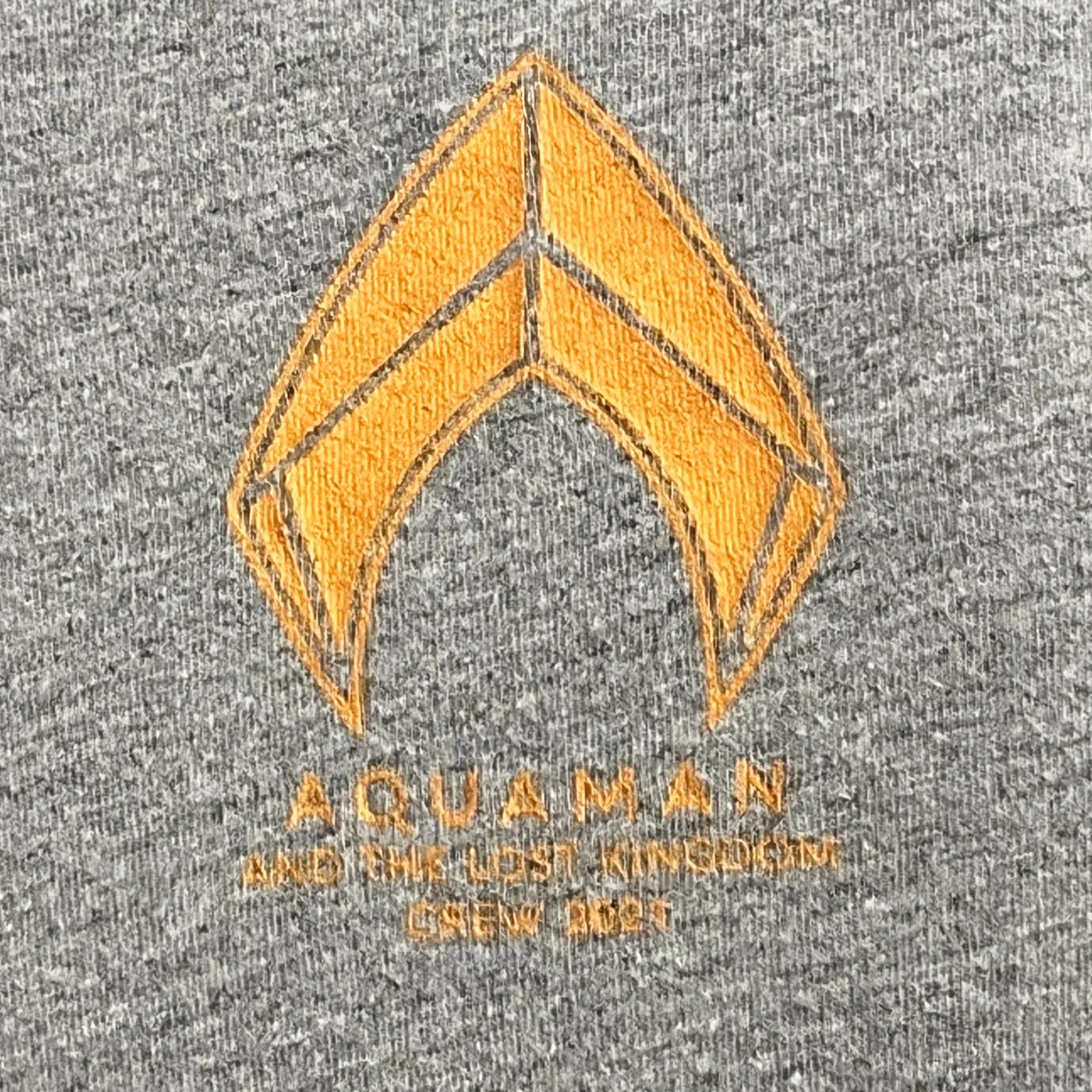 AQUAMAN AND THE LOST KINGDOM Cast & Crew T-Shirt L Production Gift Movie DC 2021, изображение 5