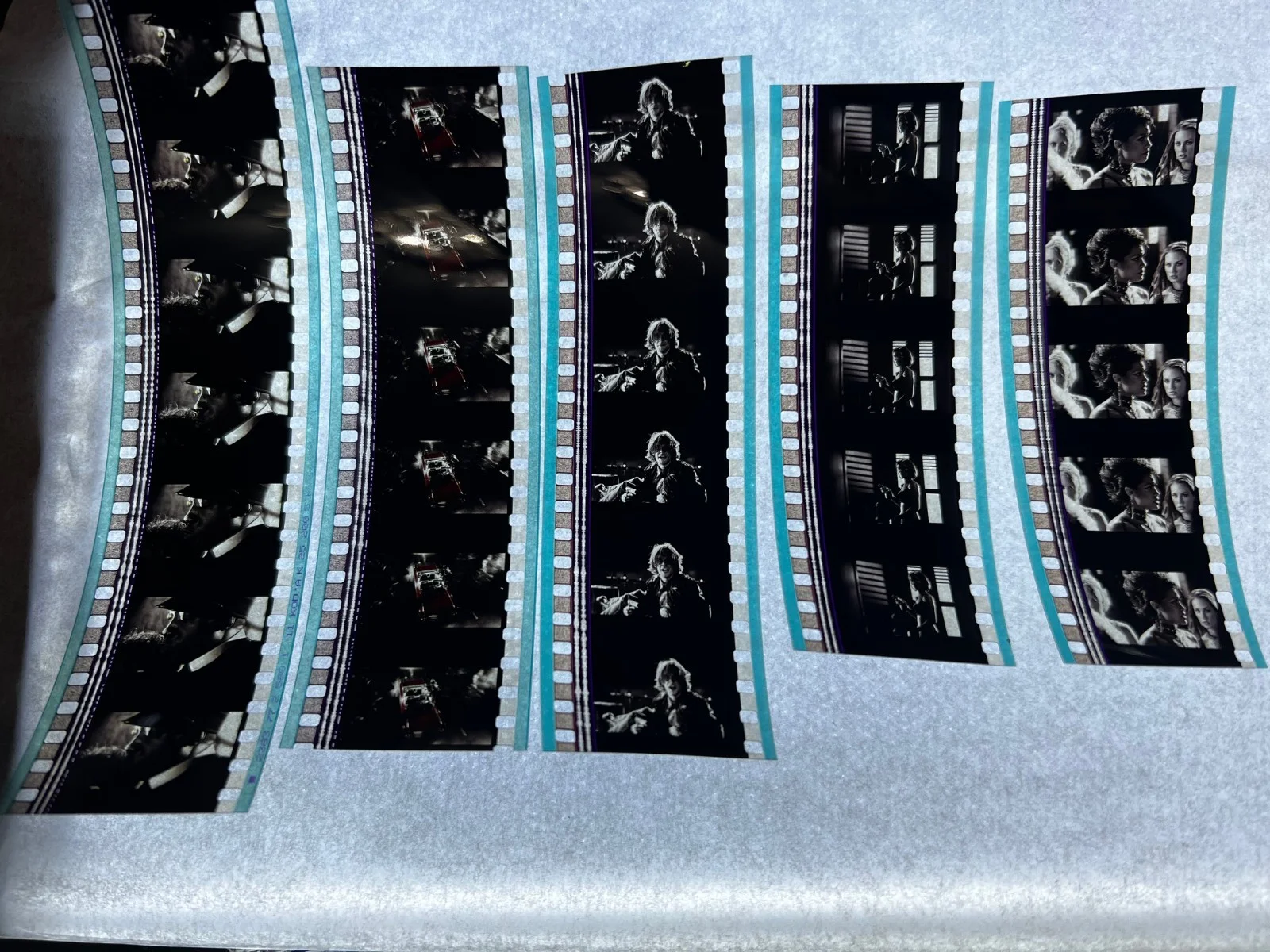 Sin City 35mm Film Cells Strips - 5 Strips of 5 Cells FREE P&P, изображение 3