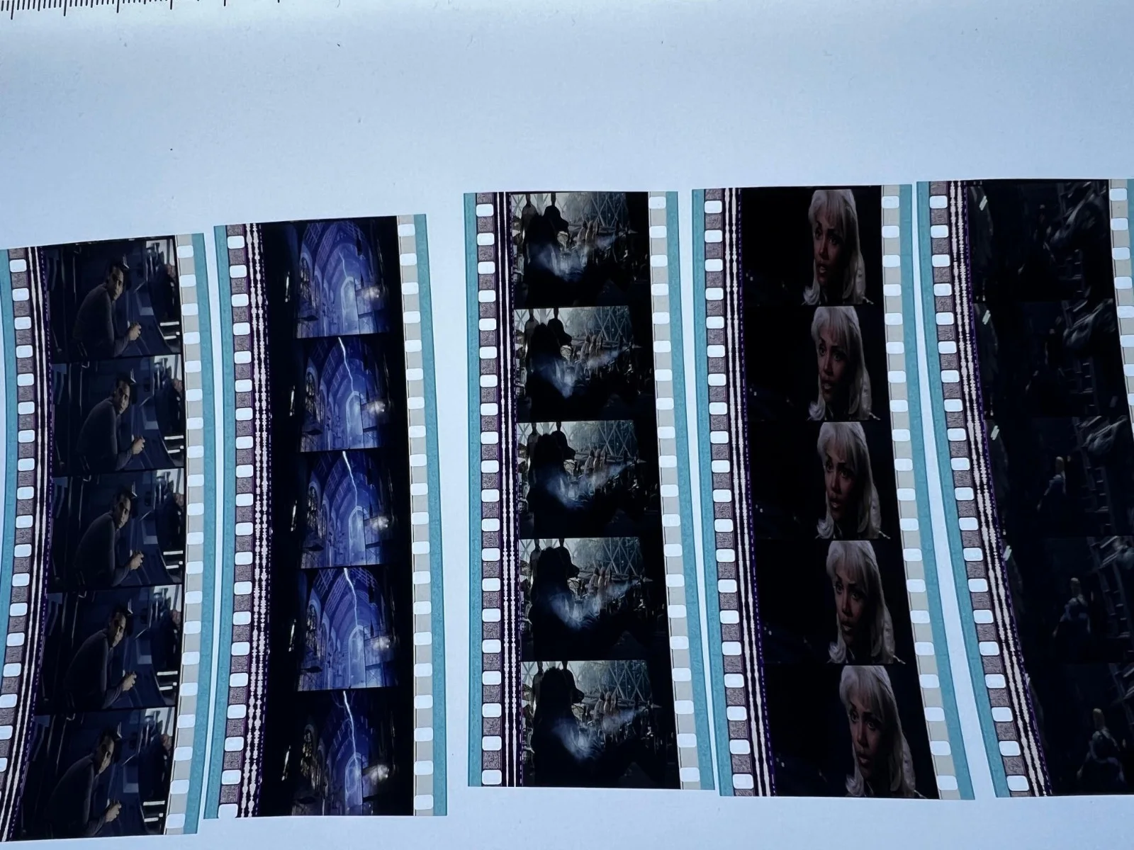 X Men 2 35mm Film Cells Strips - 5 Strips of 5 Cells FREE P&P, изображение 2