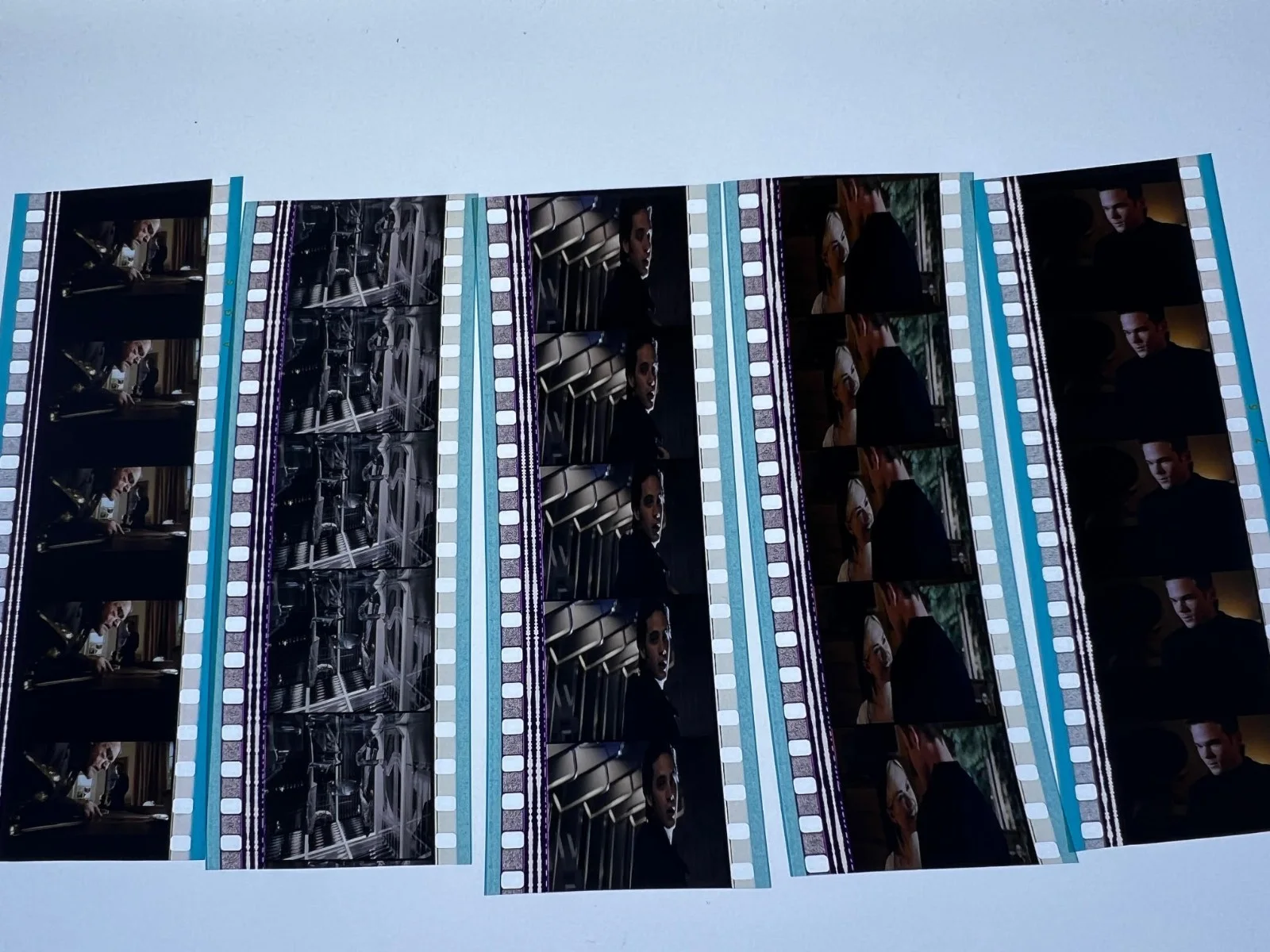 X Men 2 35mm Film Cells Strips - 5 Strips of 5 Cells FREE P&P, изображение 3