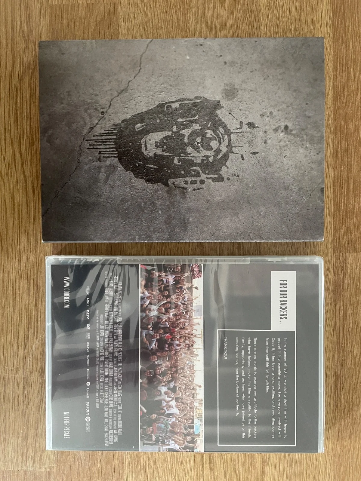 Code 8 Movie DVD - Indiegogo Campaign Backer Version (Sealed), image 5