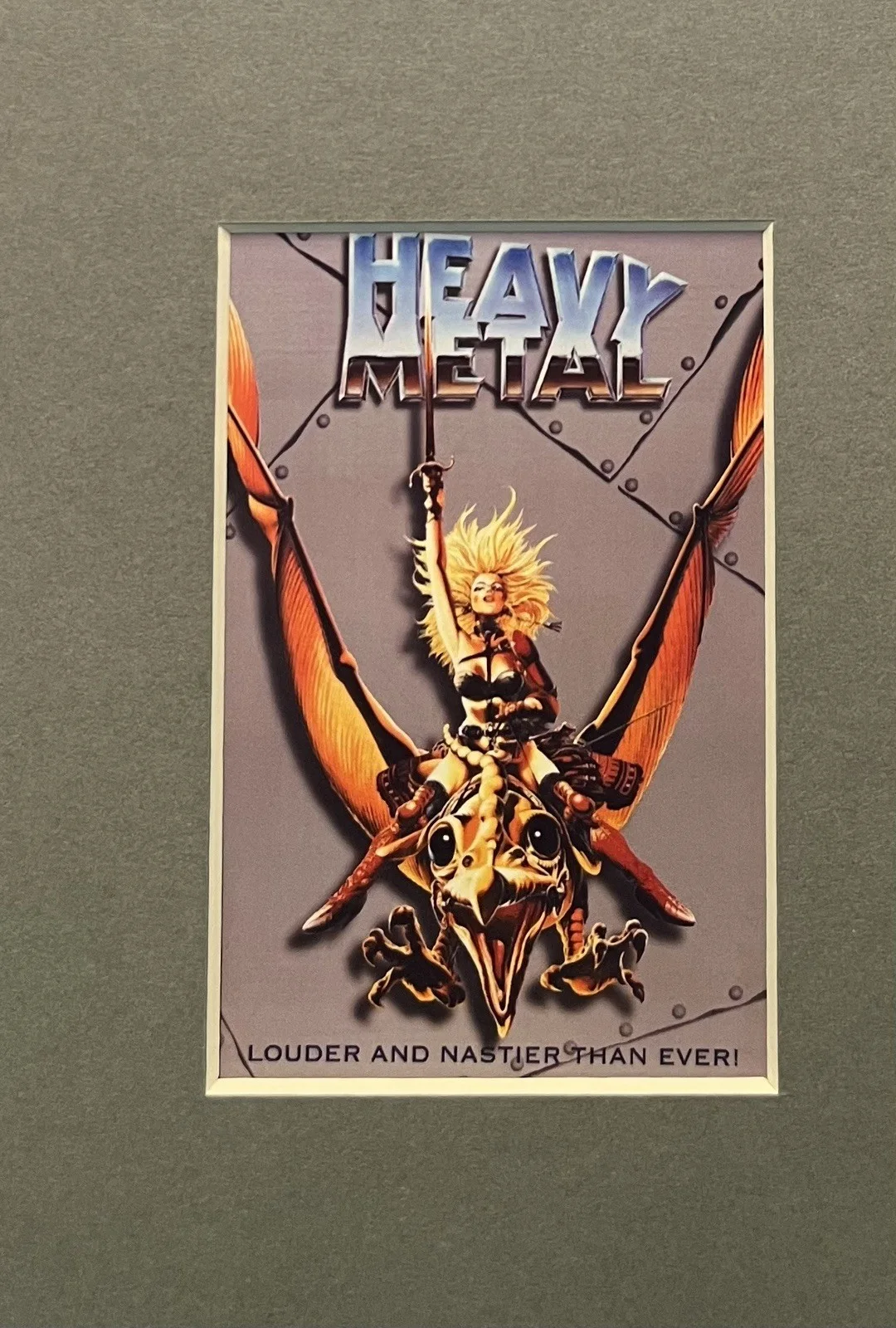 HEAVY METAL. 35mm Film Cell Mounted Display, image 2