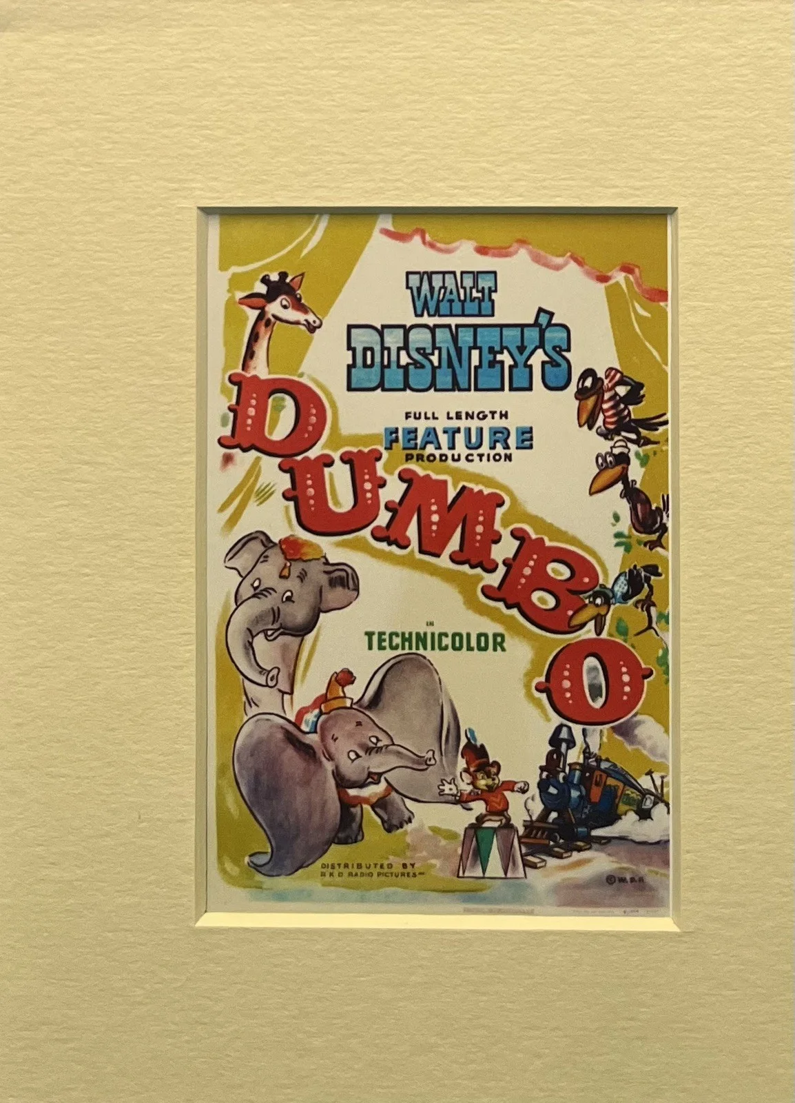 DUMBO. 35mm Film Cell Mounted Display, image 2