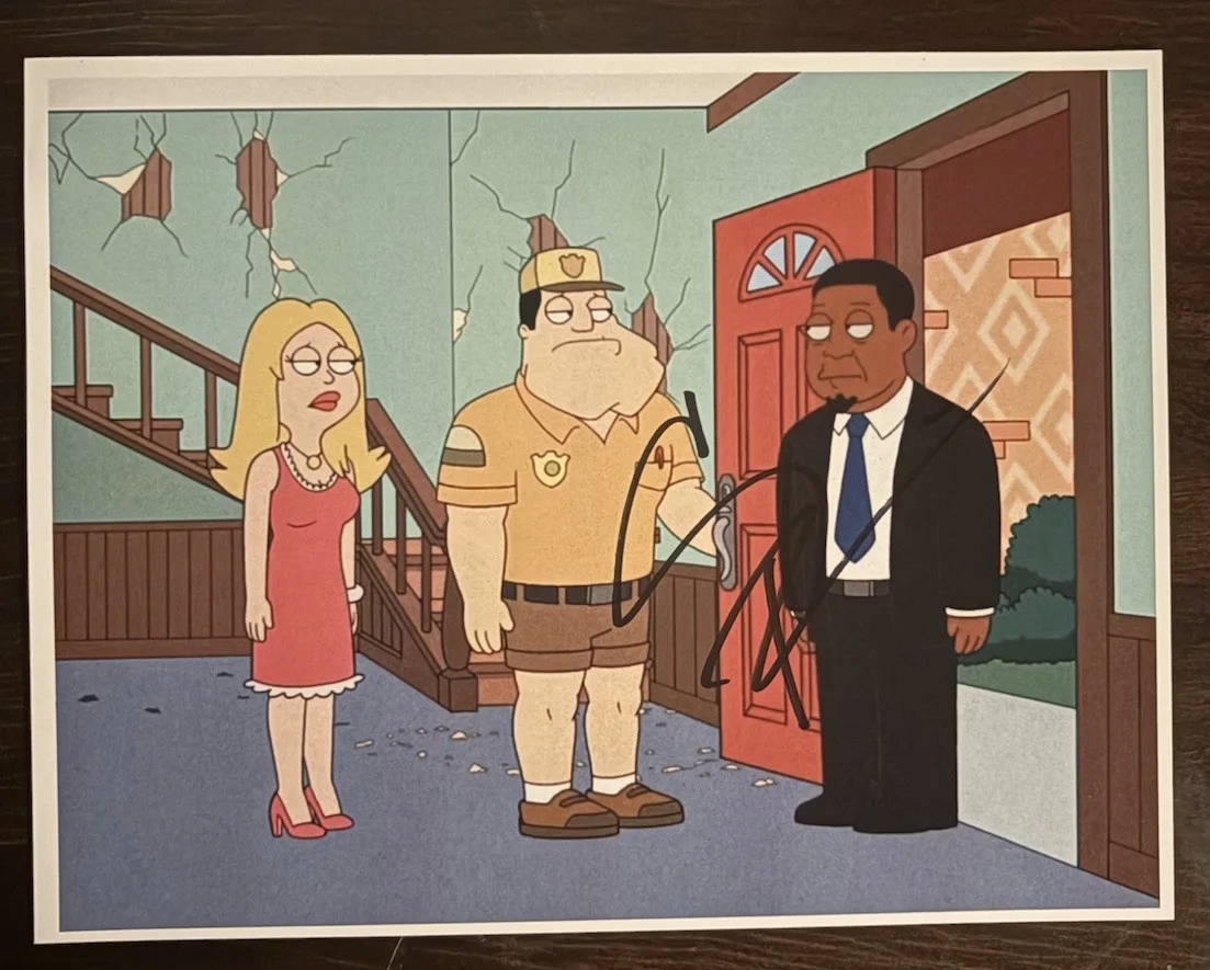 Mike Henry — American Dad 8 x 10 cast photo Signed / Autographed by Craig Robinson