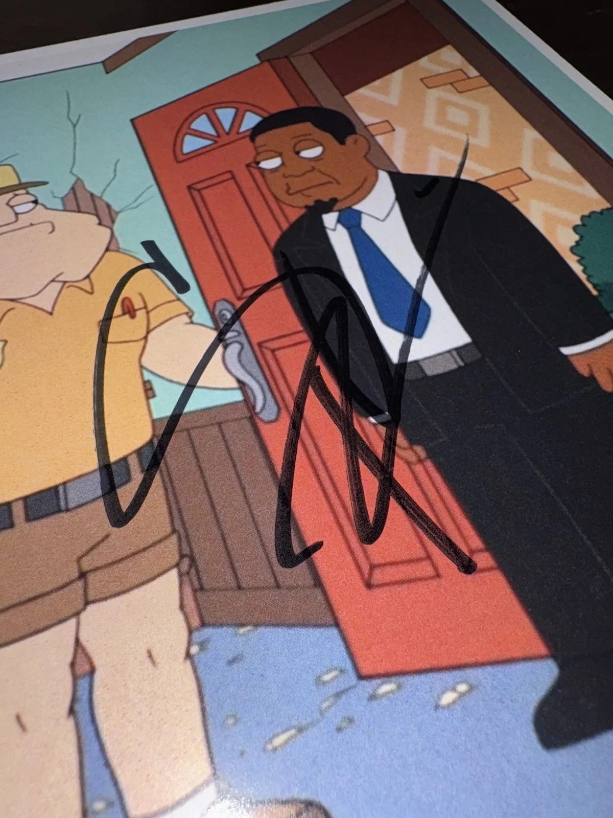 Mike Henry — American Dad 8 x 10 cast photo Signed / Autographed by Craig Robinson, image 2