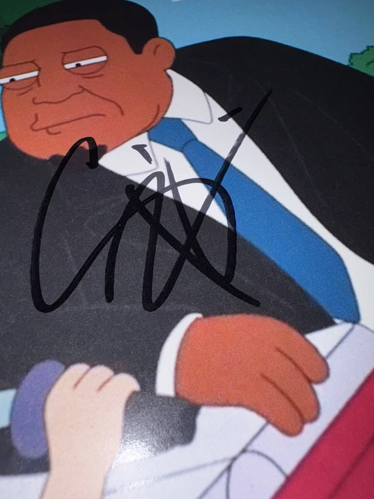 American Dad 8x10 Photo Signed / Autographed by Craig Robinson “Turlington” COA, image 2