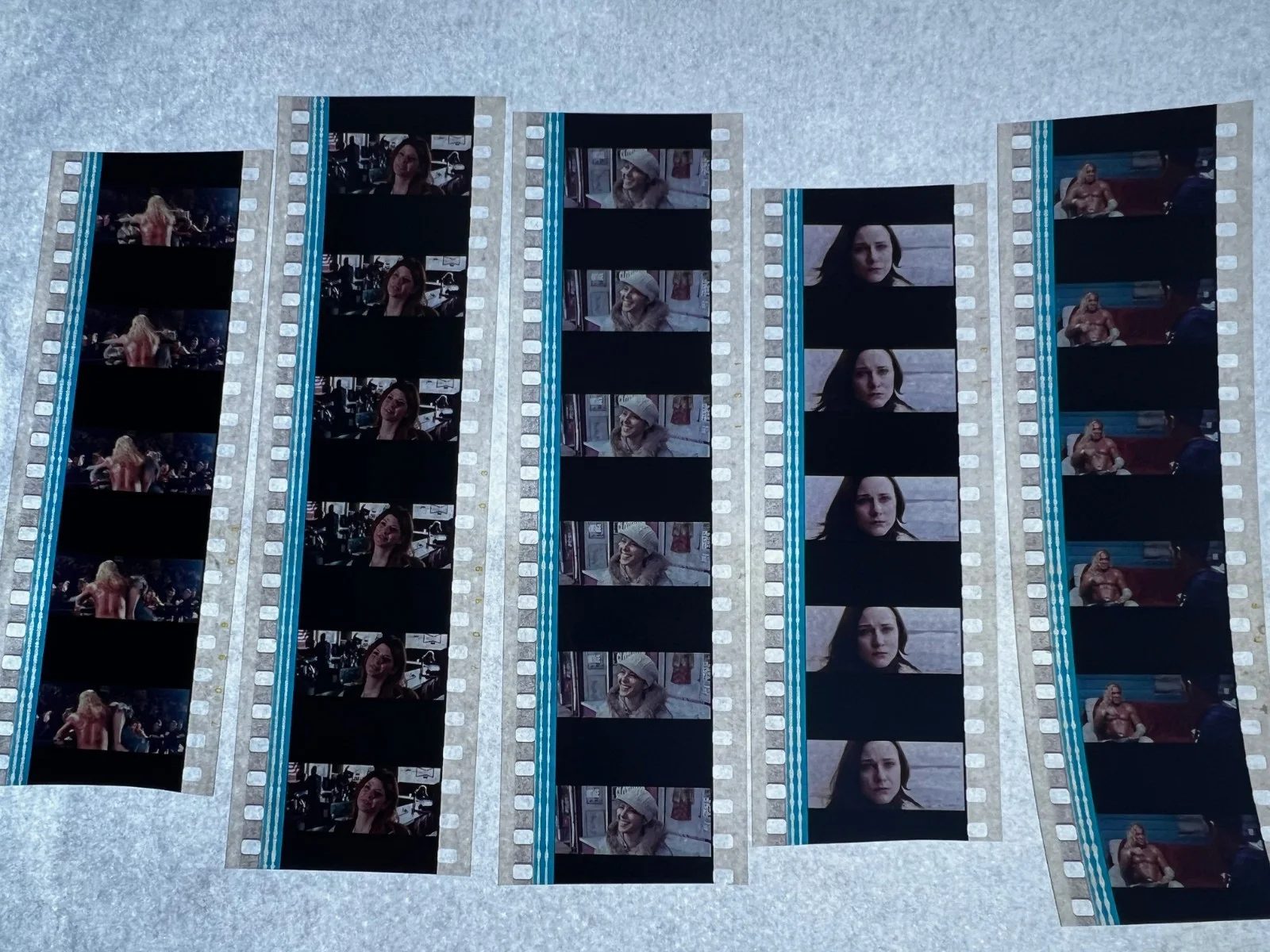 The Wrestler 35mm Film Cells Strips - 5 Strips of 5 Cells FREE P&P, изображение 2