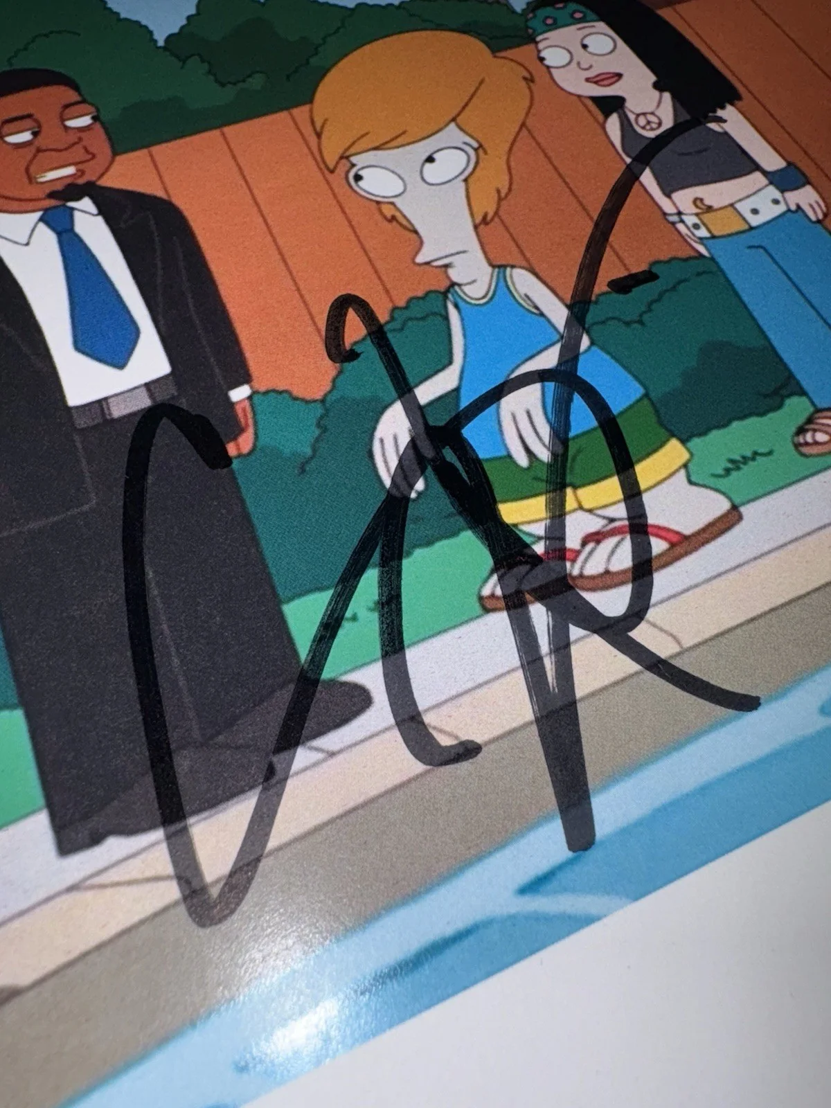 American Dad 8x10 Cast Photo Signed / Autographed by Craig Robinson COA, image 2