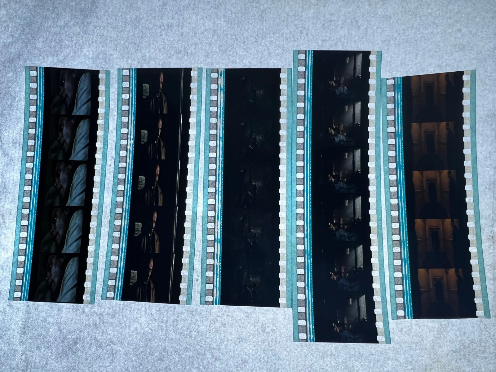 The Wolfman 35mm Film Cells Strips - 5 Strips of 5 Cells FREE P&P, изображение 3