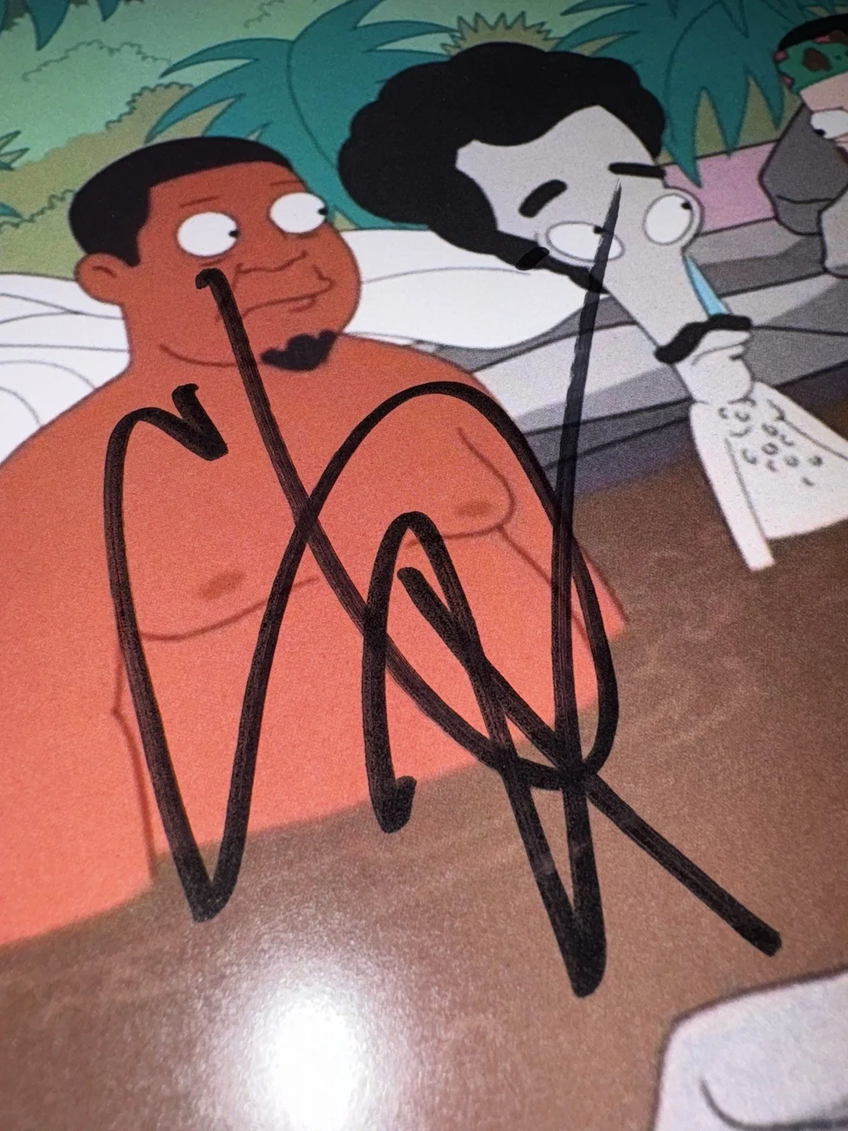 American Dad 8 x 10 Cast Photo Signed / Autographed by Craig Robinson COA, image 2