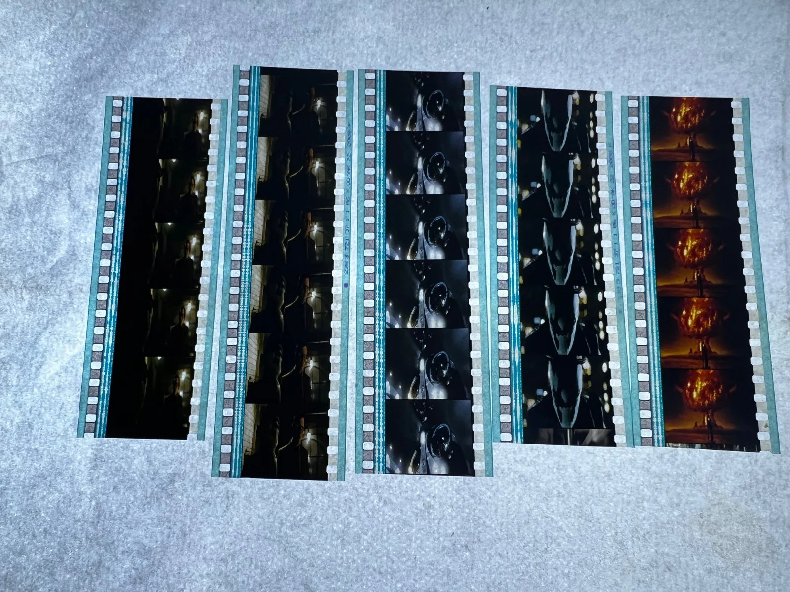 Watchmen 35mm Film Cells Strips - 5 Strips of 5 Cells FREE P&P, изображение 2