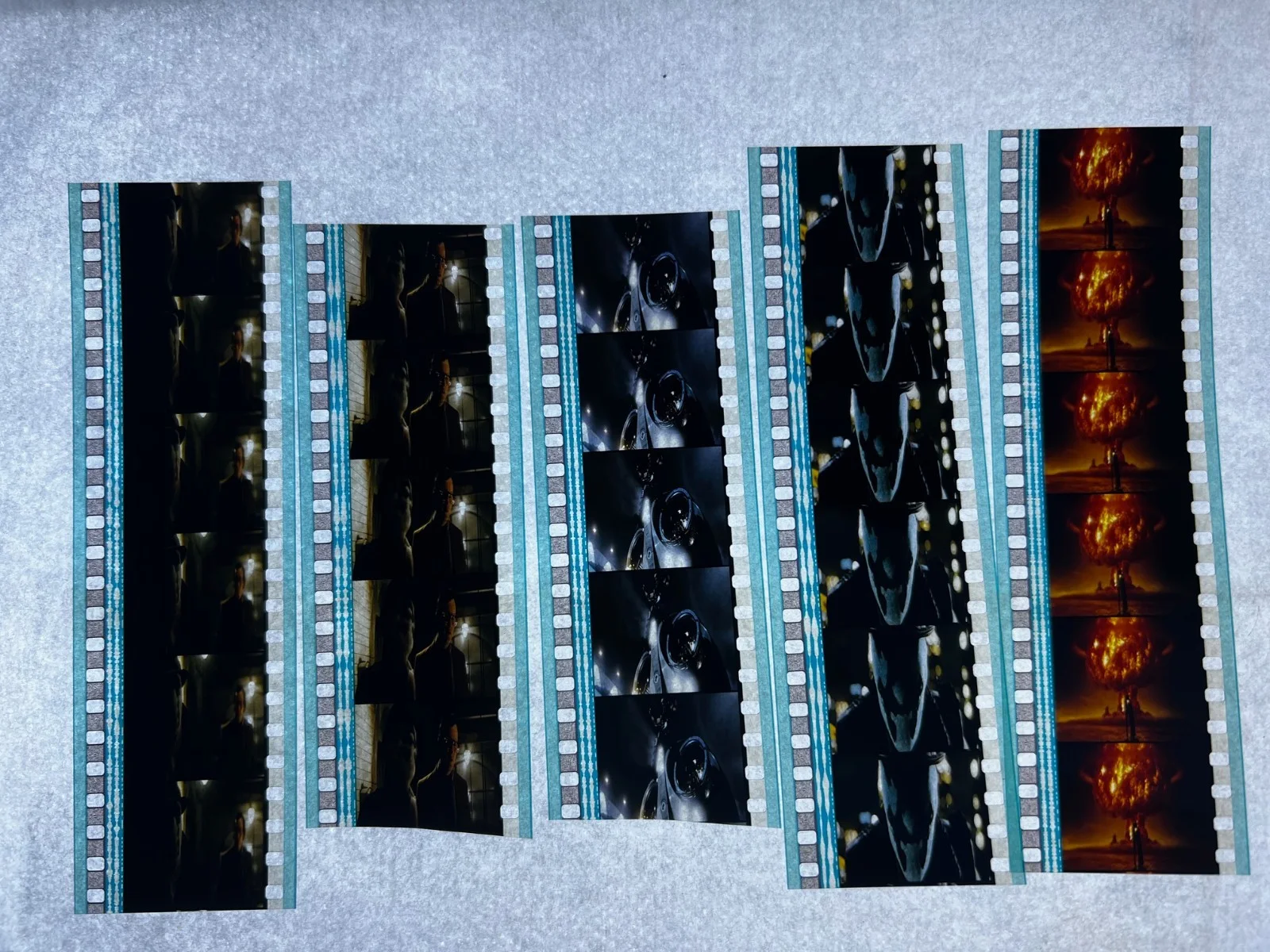Watchmen 35mm Film Cells Strips - 5 Strips of 5 Cells FREE P&P, изображение 3