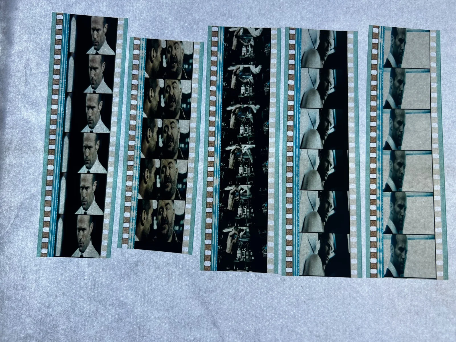 Transporter 3 35mm Film Cells Strips - 5 Strips of 5 Cells FREE P&P, image 2