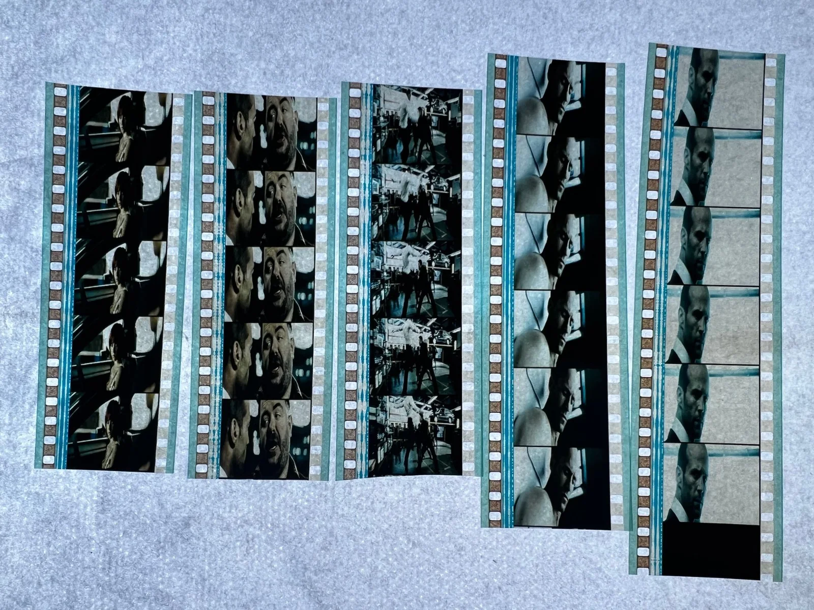 Transporter 3 35mm Film Cells Strips - 5 Strips of 5 Cells FREE P&P, image 3