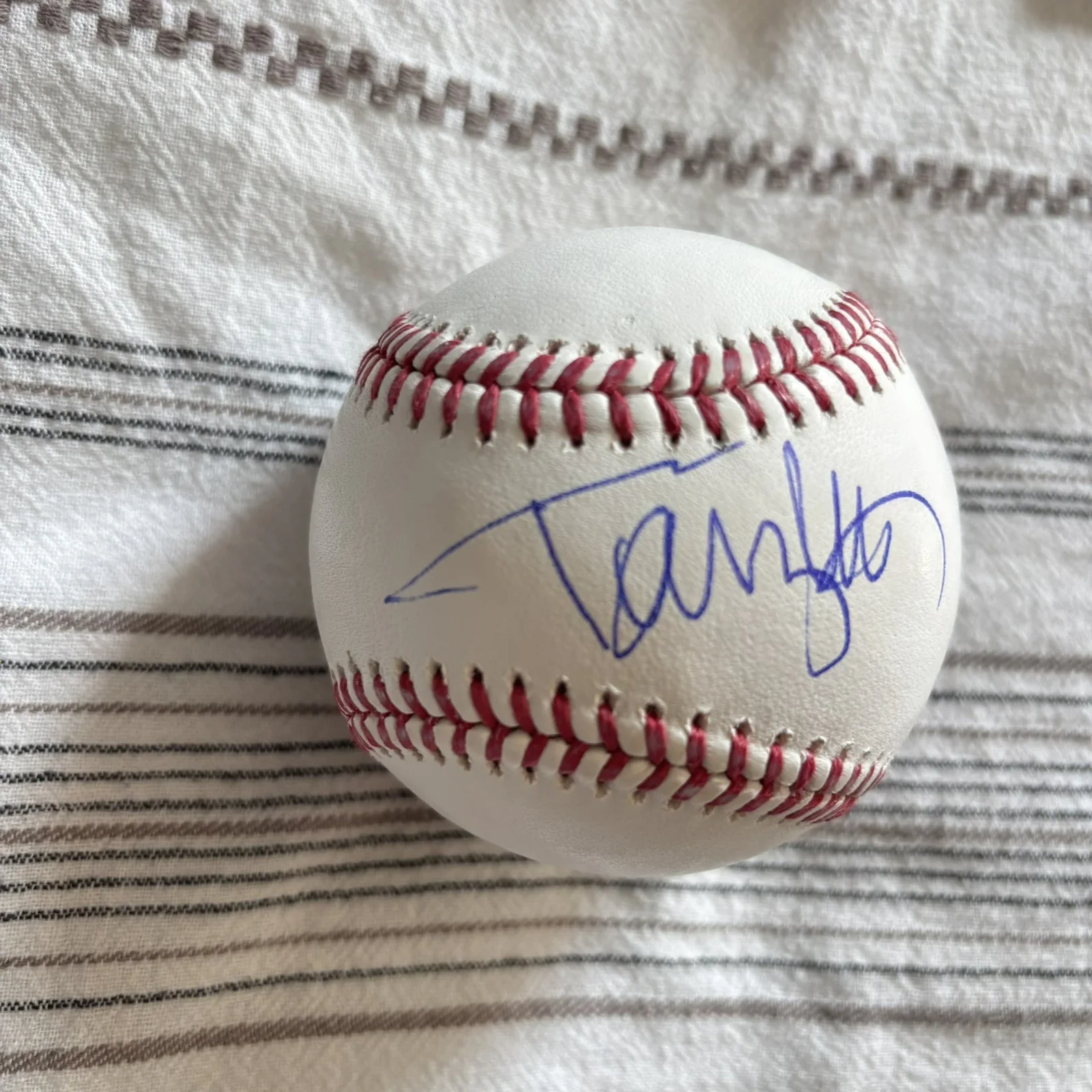 Tommy Lee Music Signed MLB Rawlings Official Baseball (Mötley Crüe), image 3