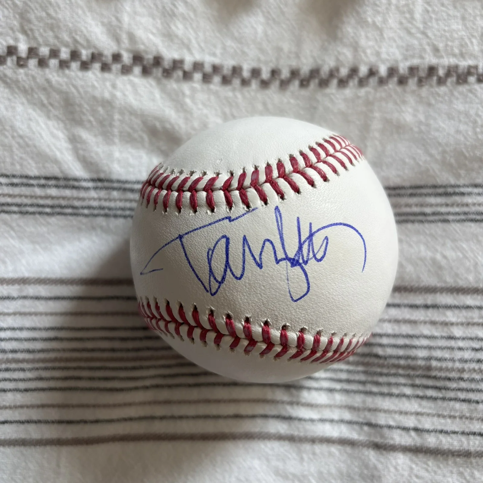 Tommy Lee Music Signed MLB Rawlings Official Baseball (Mötley Crüe), image 4