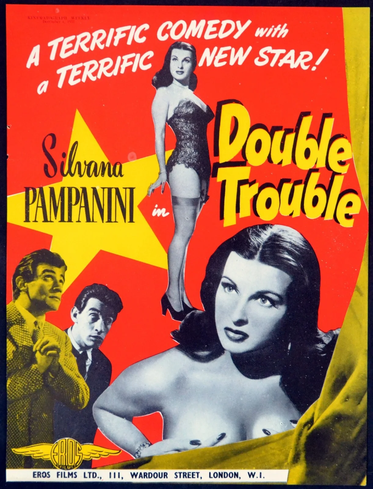 SINCE YOU WENT AWAY 1944 Claudette Colbert, Jennifer Jones TRADE ADVERT, image 2