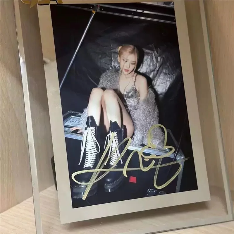 Blackpink autographed photo Jennie Lisa Rose&Jisoo Official CSA certified, изображение 3