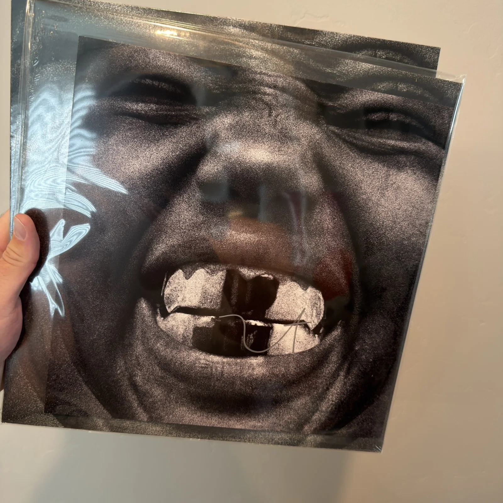Kanye West “Bully” Signed Vinyl LP Clear Limited Edition Autographed Ye, image 2