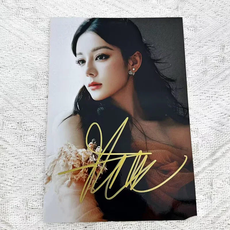 Dilraba Dilmurat 迪丽热巴 Autographed Signed Photo Autographs Collection, image 3