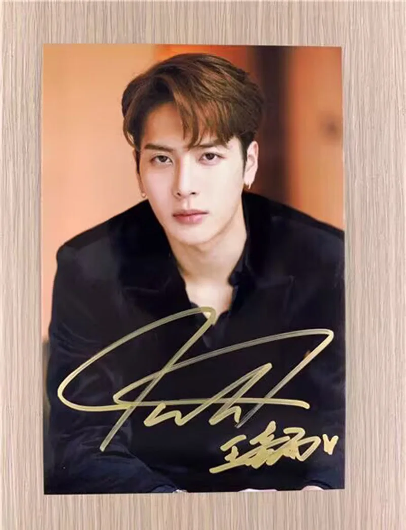 王嘉尔 Jackson Wang Autographed Signed Photo Collection, image 3