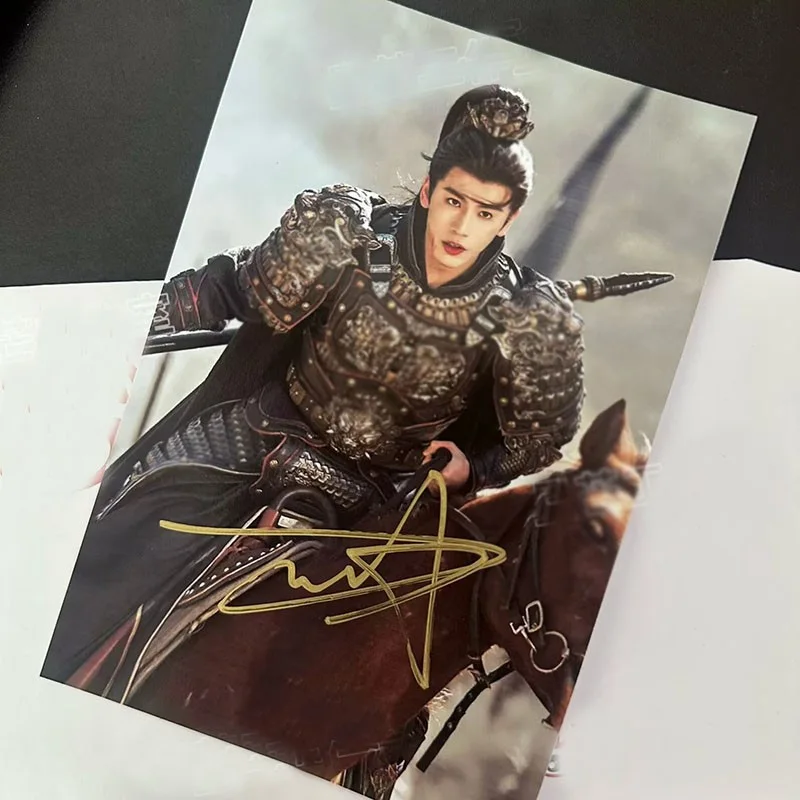 Zhu Yu 逐玉 Zhang Linghe Autographed Signed Photos Card, изображение 2