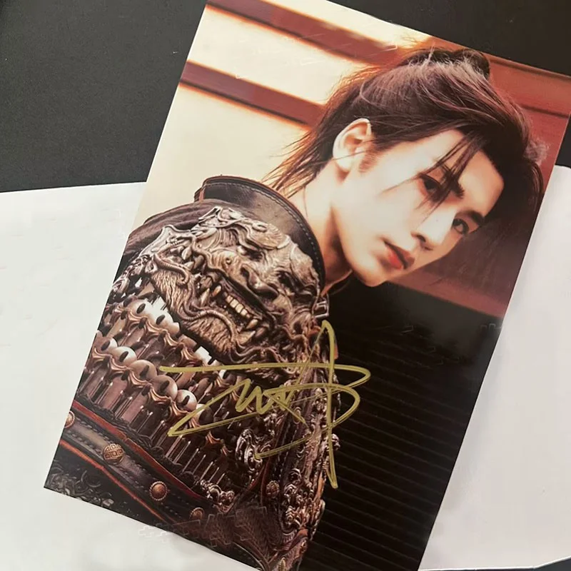Zhu Yu 逐玉 Zhang Linghe Autographed Signed Photos Card, изображение 4