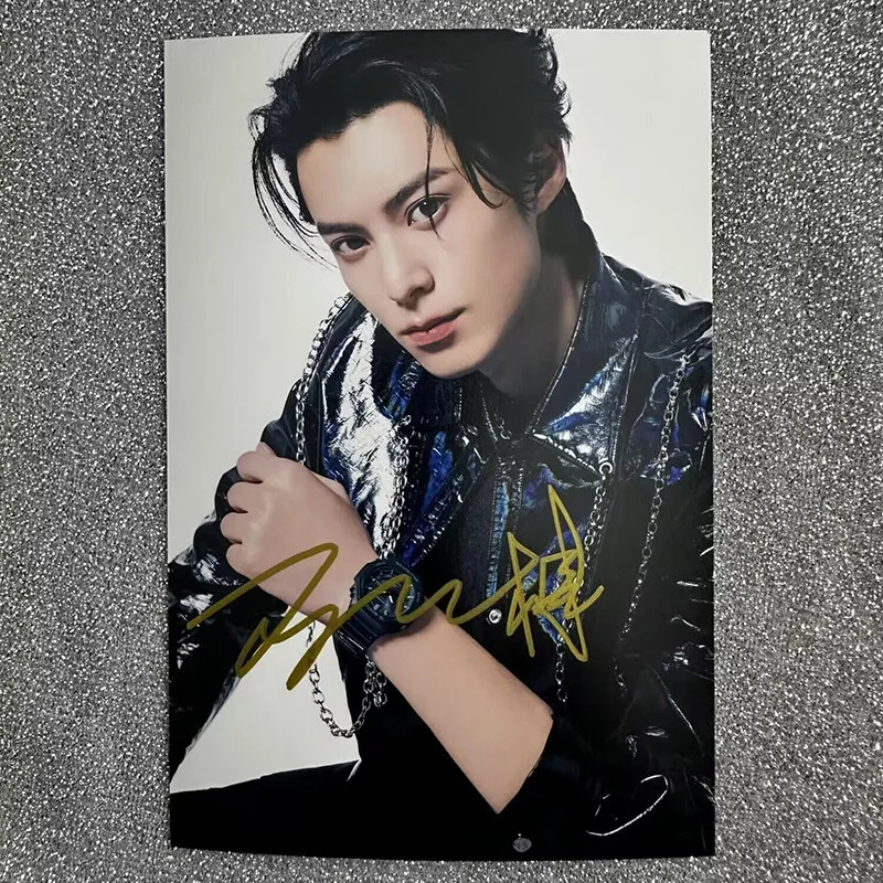 Dylan Wang Hedi 王鹤棣 Autographed Signed Photo Collection, image 2
