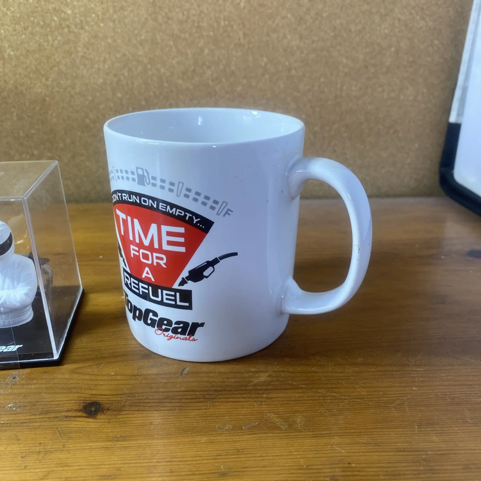 Top Gear Mug The Stig Keyring Time For A Refuel Mug BBC Original Tea Coffee, image 4