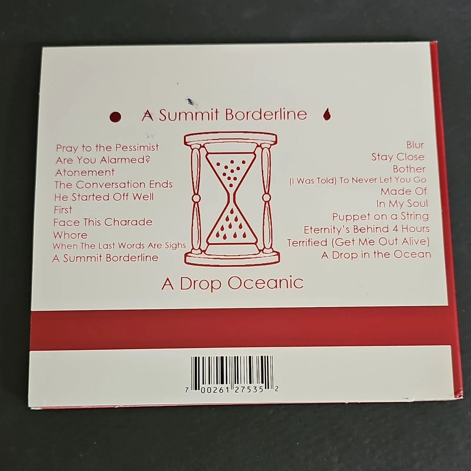 Parabelle A Summit Borderline / A Drop Oceanic CD SIGNED, изображение 2